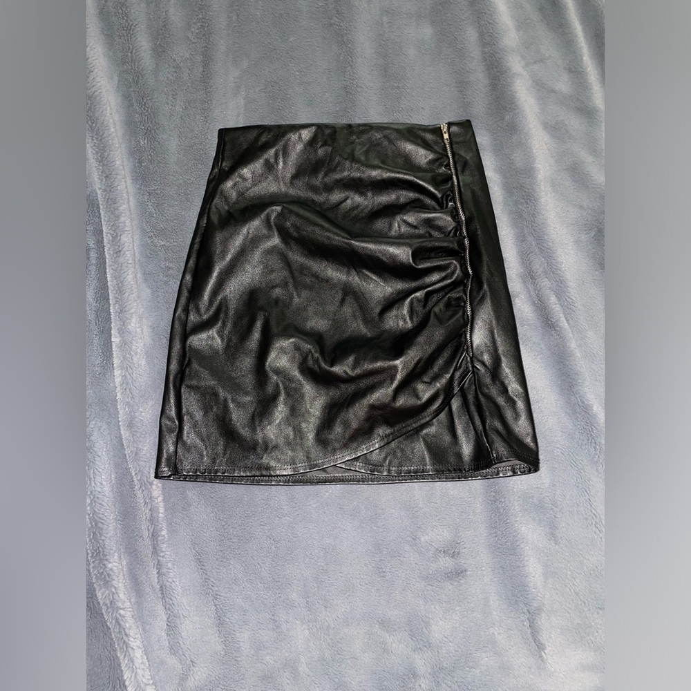Windsor PU Leather Skirt